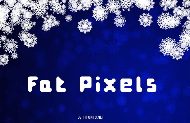 Fat Pixels example